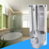 Single Head Soap Dispenser with a Lock Plastic Liquid Shampoo Vessel 350ml